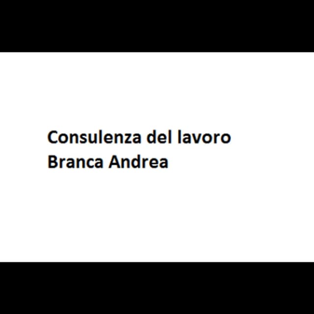 Branca Andrea Consulenza del Lavoro - Immagine 1