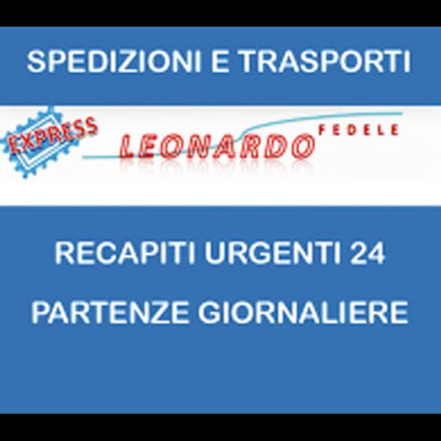 Corriere Express Leonardo Fedele - Immagine 1