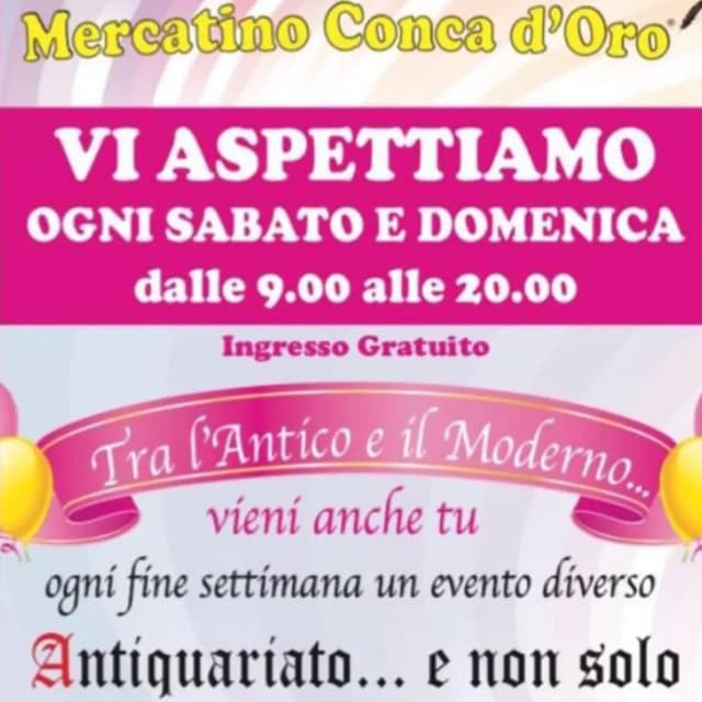 Mercatino Conca d'Oro - Immagine 1