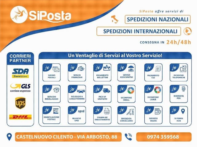 SiPosta Agenzia Castelnuvo Cilento - Immagine 1