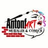 Logo Antonf ART - Murales & Comics