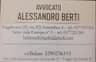 Logo Avv. Alessandro Berti