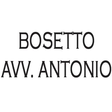 Bosetto Avv. Antonio