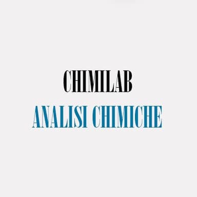 Chimilab - Analisi Chimiche
