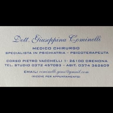 Cominelli Dott.ssa Giuseppina