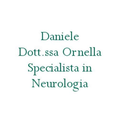 Daniele Dr.ssa Ornella Specialista in Neurologia