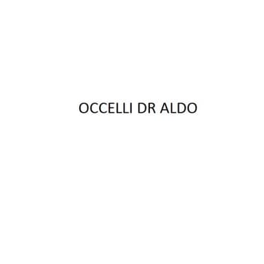 Dott. Aldo Occelli Dentista