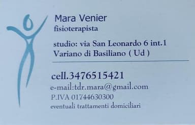 Fisioterapista Venier Mara