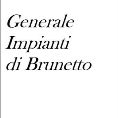 Generale Impianti Termici Idrosanitari