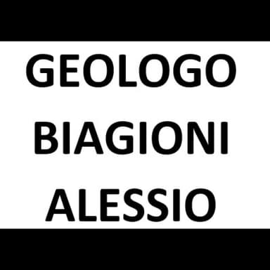 Geologo Biagini Alessio
