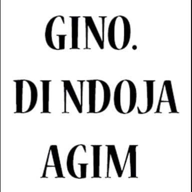 Gino.Di Ndoja Agim
