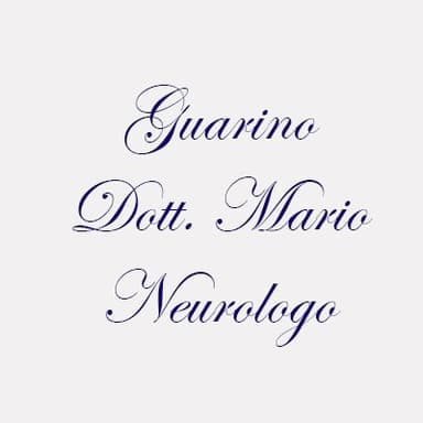 Guarino Dr. Mario Neurologo