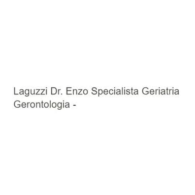 Laguzzi Dr. Enzo Specialista Geriatria Gerontologia