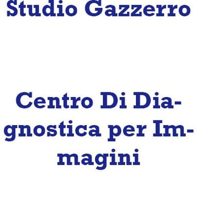 Studio Gazzerro Centro di Diagnostica per Immagini