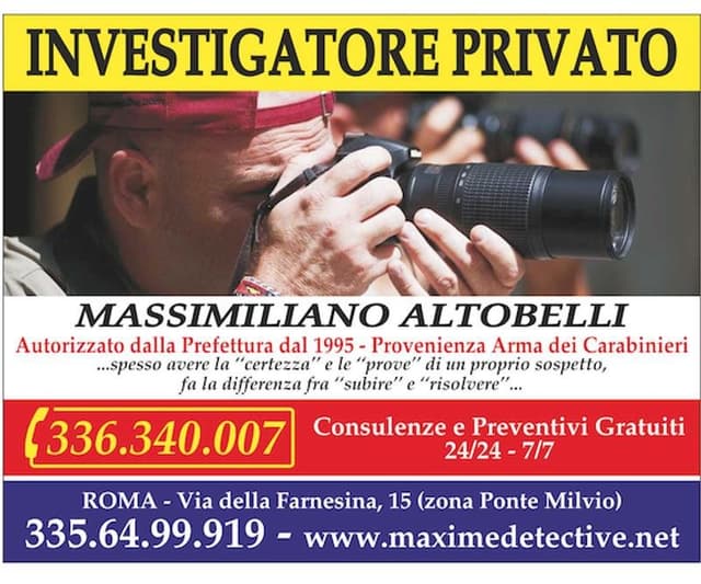 Altobelli Massimiliano Agenzia Investigativa - Immagine 1