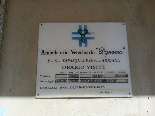 Ambulatorio Veterinario Dynamis della Dott.ssa Adriana Dipasquale - Immagine 1
