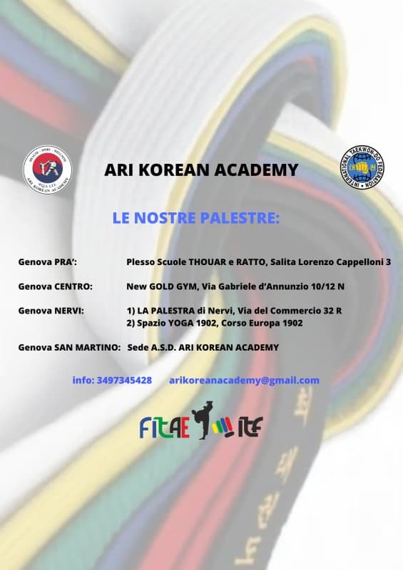 Ari Korean Academy - Taekwondo - Autodifesa e Korean Kick-Boxing - Immagine 1
