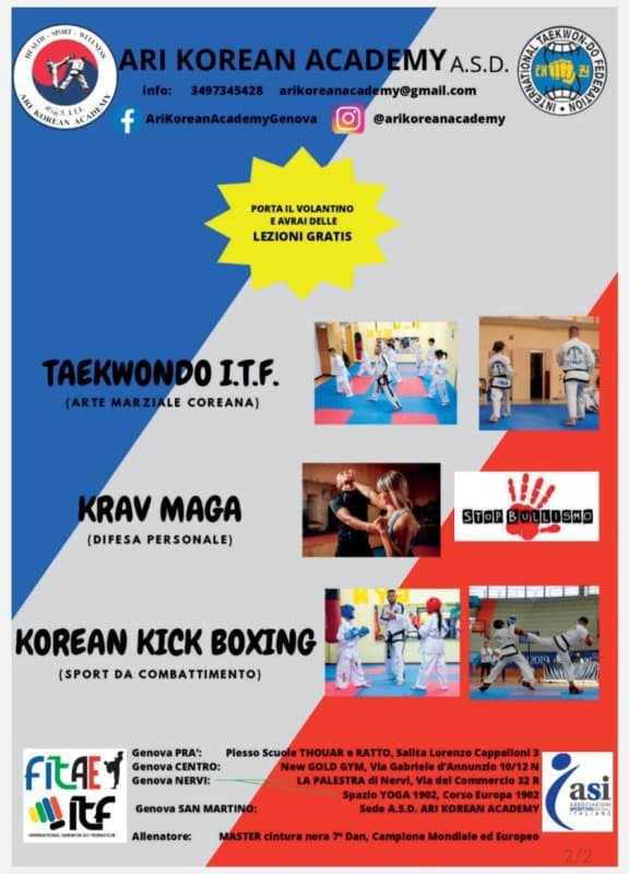 Ari Korean Academy - Taekwondo - Autodifesa e Korean Kick-Boxing - Immagine 2