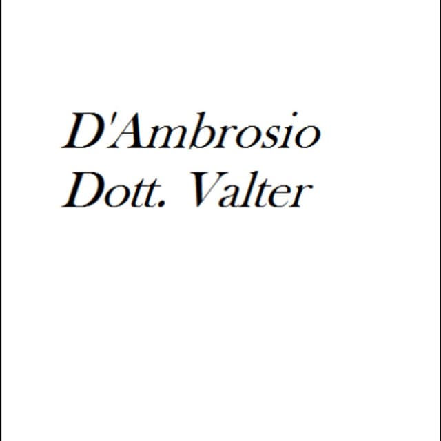 D'Ambrosio Valter Otorinolaringoiatra - Immagine 1