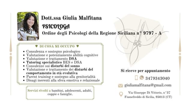 Dott.ssa Psicologa Giulia Malfitana - Immagine 2