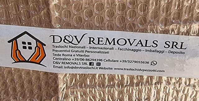 D&V Removals srl - Immagine 1
