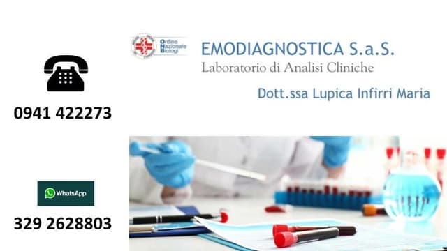 Emodiagnostica SaS di Lupica Infirri Maria & C. - Immagine 2
