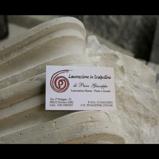 Lavorazione in Scalpellino di Pane Giuseppe - Immagine 1