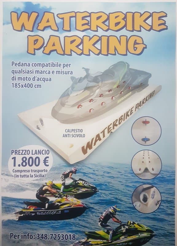 Pedane galleggianti Water Bike Parking - Immagine 2