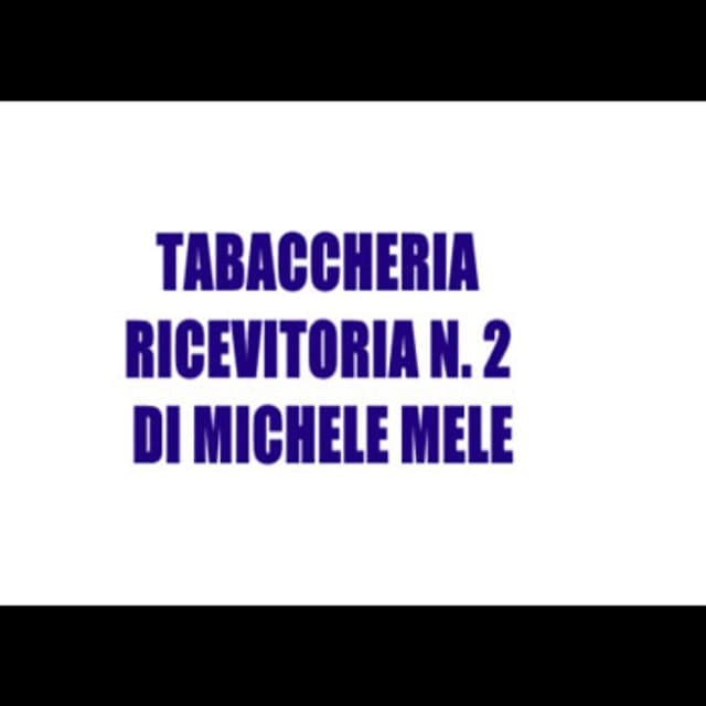 Tabaccheria Ricevitoria N. 2 di Michele Mele - Immagine 1