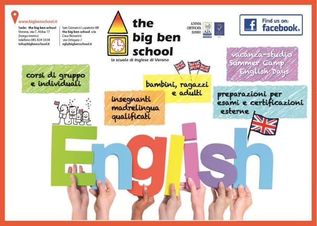 The Big Ben School Scuola di Inglese per Bambini e Ragazzi - Immagine 1