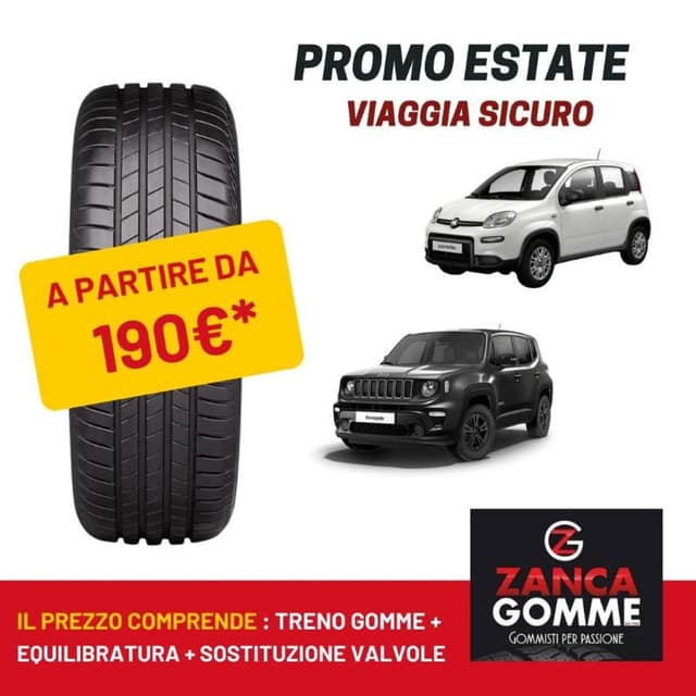 Zanca Gomme | Offerta Gomme Auto e Moto | Gomme usate Palermo - Immagine 1