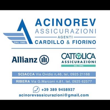 Acinorev Assicurazioni S.a.s. di Cardillo Nellina Maria