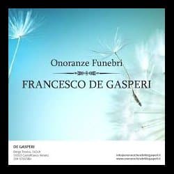 Agenzia Funebre De Gasperi Francesco