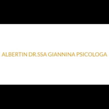 Albertin Dr.ssa Giannina Psicologa - Psicoterapeuta
