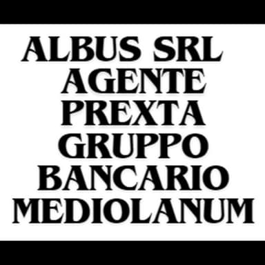 Albus Srl - Agente Prexta - Gruppo Bancario Mediolanum