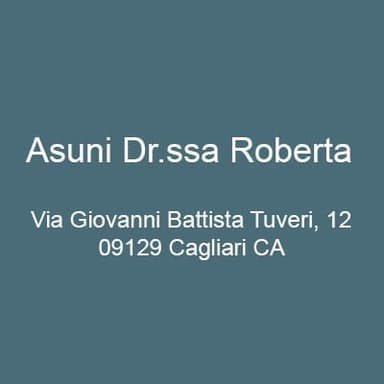 Asuni Dr.ssa Roberta
