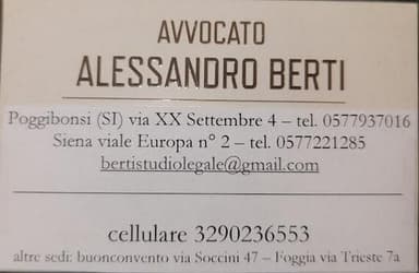 Avv. Alessandro Berti