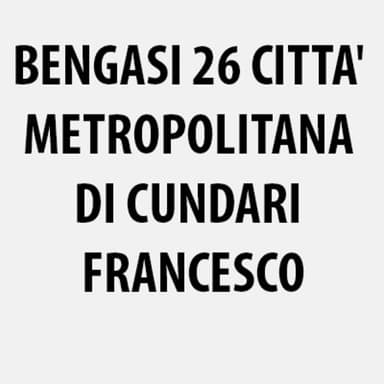 Bengasi 26 Citta' Metropolitana di Cundari Francesco