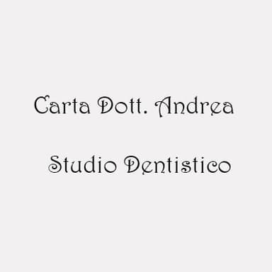 Carta Dr. Andrea Studio Dentistico