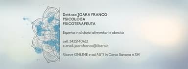 Dott.ssa Joara Franco - Psicoterapeuta
