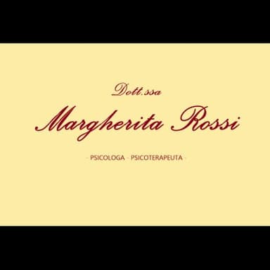 Dott.ssa Margherita Rossi - Psicologa e Psicoterapeuta