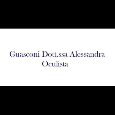 Guasconi Dott.ssa Alessandra