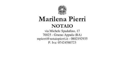 Notaio Marilena Pierri