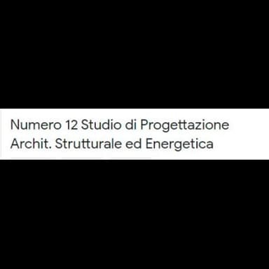 Numero 12 Studio di Progettazione Archit. Strutturale ed Energetica